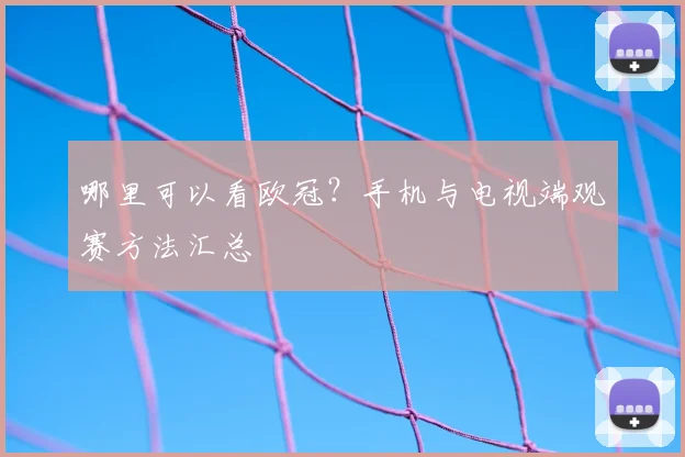 哪里可以看欧冠？手机与电视端观赛方法汇总
