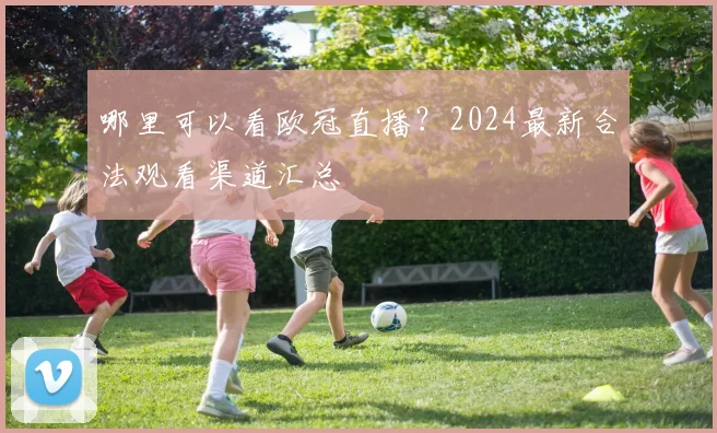 哪里可以看欧冠直播？2024最新合法观看渠道汇总